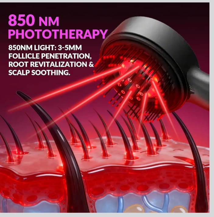 Smart Electric Waterproof Scalp Massager